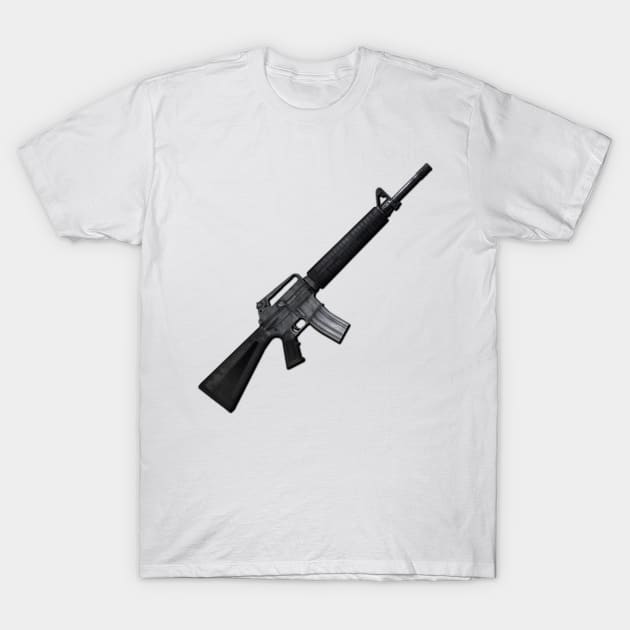 M16 T-Shirt by TortillaChief